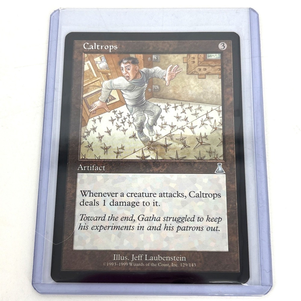 1x‎ Caltrops Urza's Destiny MTG Magic the Gathering Uncommon Artifact Unplayed